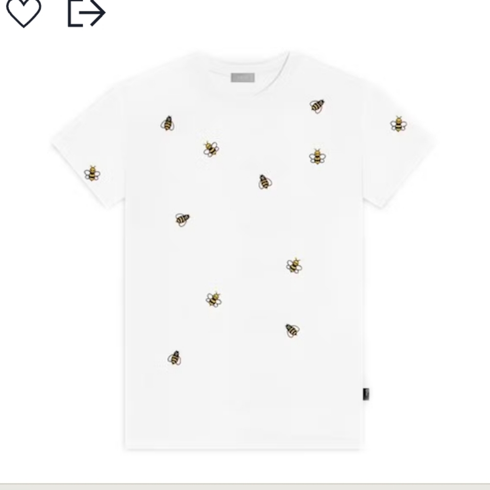 Dior Homme x Kaws embroidered T-shirt L